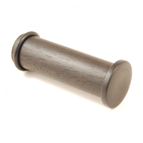 Transscrotal ebony plug Transscrotal ebony plug