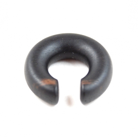 Open ring ebony